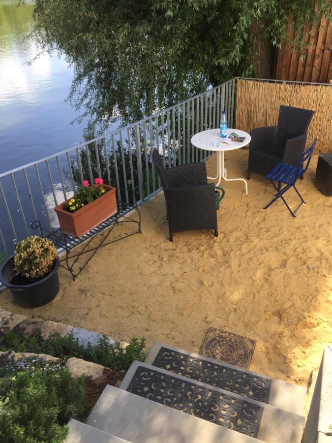 Familienfreundliche Ferienwohnung Am See Sömmerda Exteriér fotografie